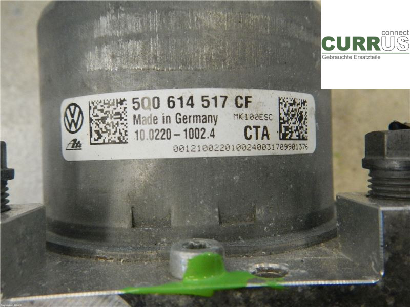VW GOLF / E-GOLF VII   13-20 ABS Hydraulic unit 5Q0614517CF 2.0 DJHA