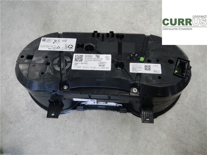 AUDI A3/S3 8V  13-20 Instrumentenkombination 8V0920760 1.5 DADA