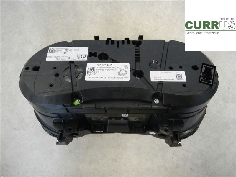 SKODA OCTAVIA  13-20 Instrument cluster / comb 5E0920751F 2.0 DFFA