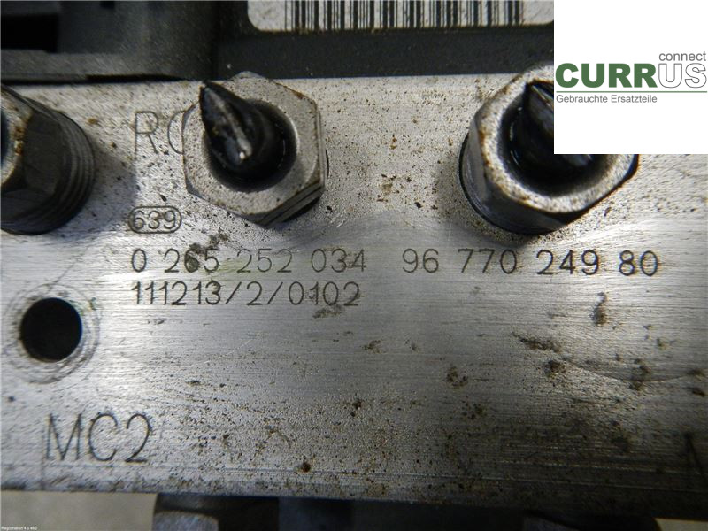 CITROEN C4 II  11-18 ABS Hydraulic unit 1606919380 1.6 DV6C
