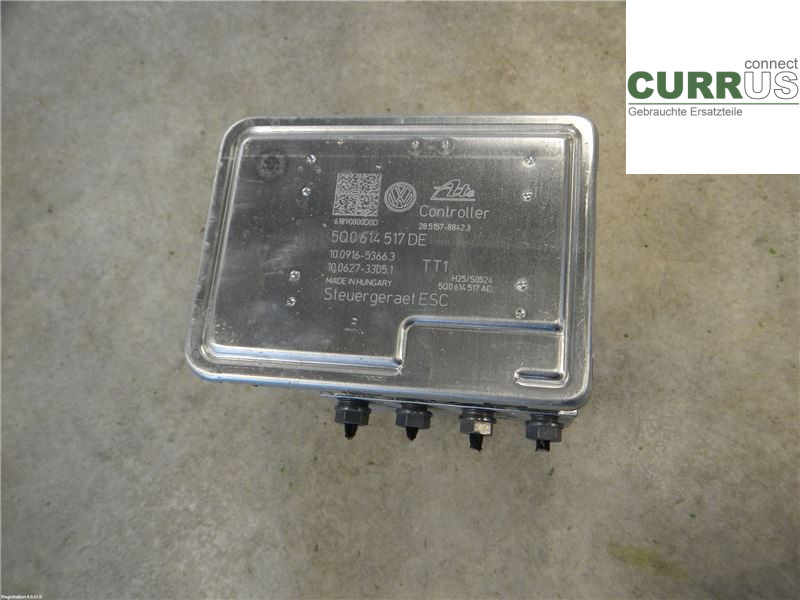 VW GOLF / E-GOLF VII   13-20 Hydrauliczna jednostka ABS 5Q0614517DE 1.0 DKRF