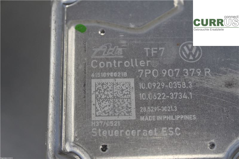 VW TOUAREG II  11-18 ABS Hydraulic unit 7P0614517R 3.0 CVWA