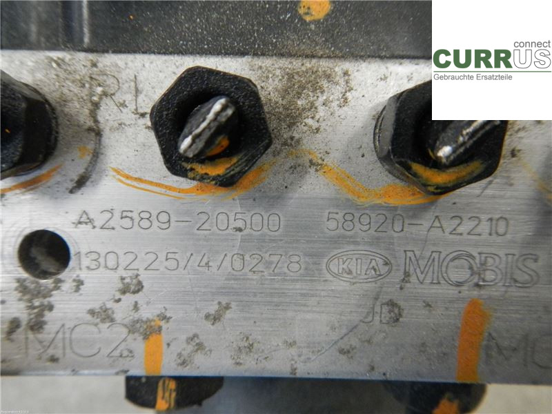 KIA CEED  12-18 Hydrauliczna jednostka ABS 58920A2210 1,4 DOHC