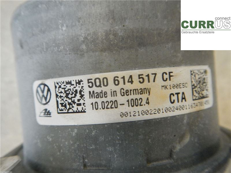 VW TIGUAN 16- Hydrauliczna jednostka ABS 5Q0614517CFBEF 2,0L  DFHA