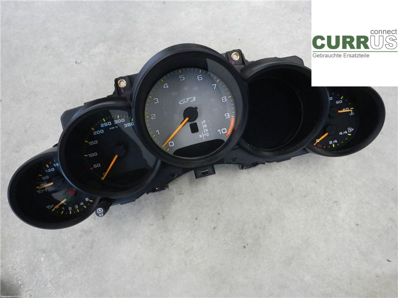 PORSCHE 911 64- Instrument cluster / comb 99164114498A05 3,8L A175