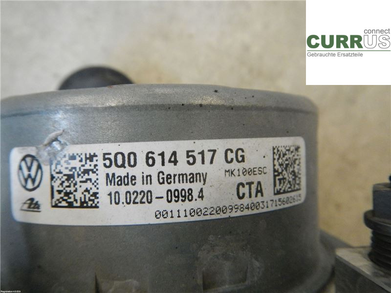 SEAT LEON   13-20 ABS Hydraulic unit 5Q0614517CG 2,0L DCYA