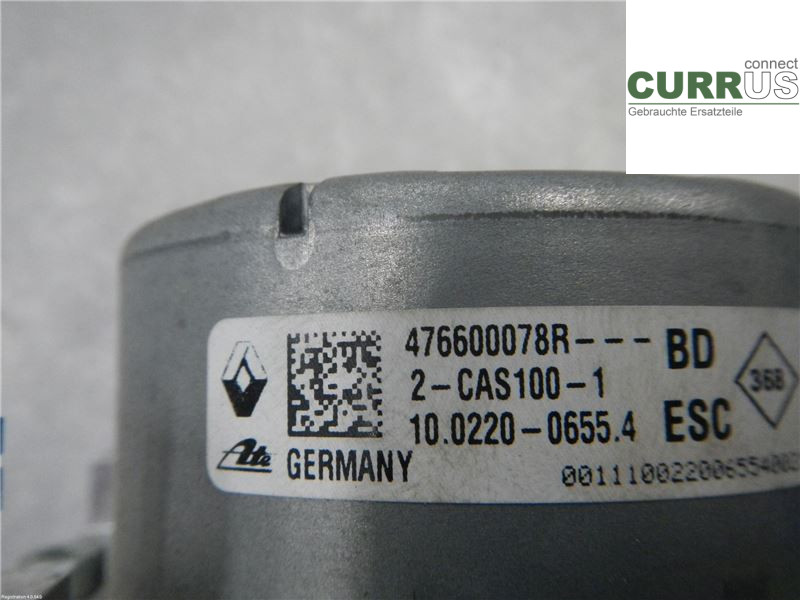 DACIA DOKKER ABS Hydraulic unit 476608628R 1,5Ö K9K-612
