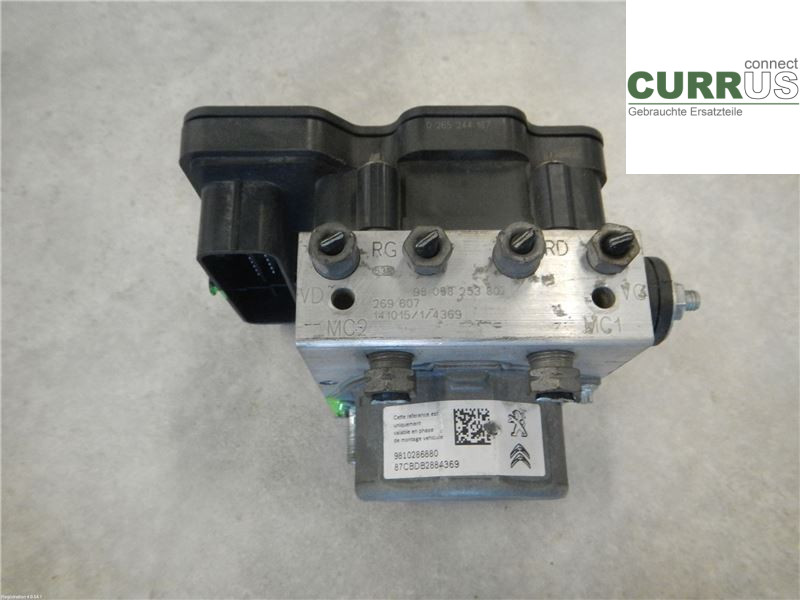 PEUGEOT 308  14-21 Hydrauliczna jednostka ABS 1612847480 1,2L HNY EB2DTS 