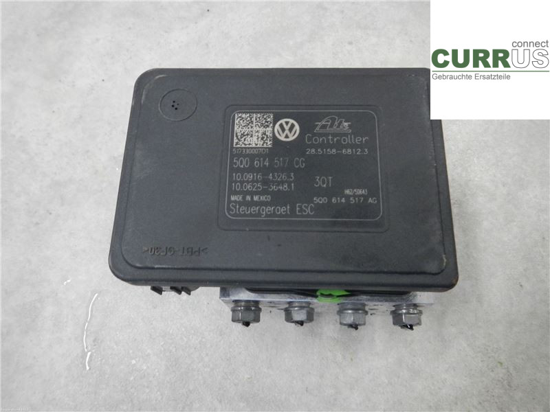 SKODA SUPERB 16- ABS Hydraulic unit 5Q0614517CG 2,0L DFCA