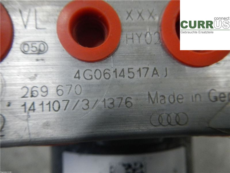 AUDI A6/S6 4G   11-18 ABS-Hydraulikeinheit 4G0614517AJ 4,0L CTGE