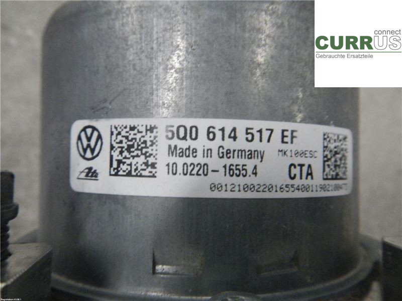 SEAT ATECA  16- Hydrauliczna jednostka ABS 5Q0614517DE 2,0L DKZA