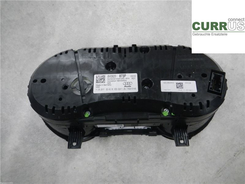 AUDI A3/S3 8V  13-20 Instrument cluster / comb 8V0920873P 2,0L DCYA