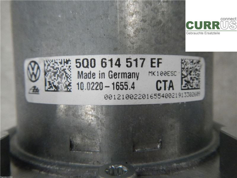 VW GOLF / E-GOLF VII   13-20 ABS Hydraulic unit 5Q0614517EF 1,5L DHFA