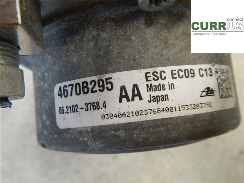 MITSUBISHI OUTLANDER 13- ABS hydraulisk enhet 4670B296 2,0L 4B11