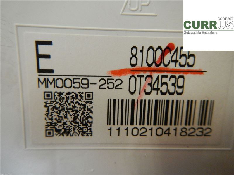 MITSUBISHI OUTLANDER 13- Instrument cluster / comb 8100C455 2,0L 4B11
