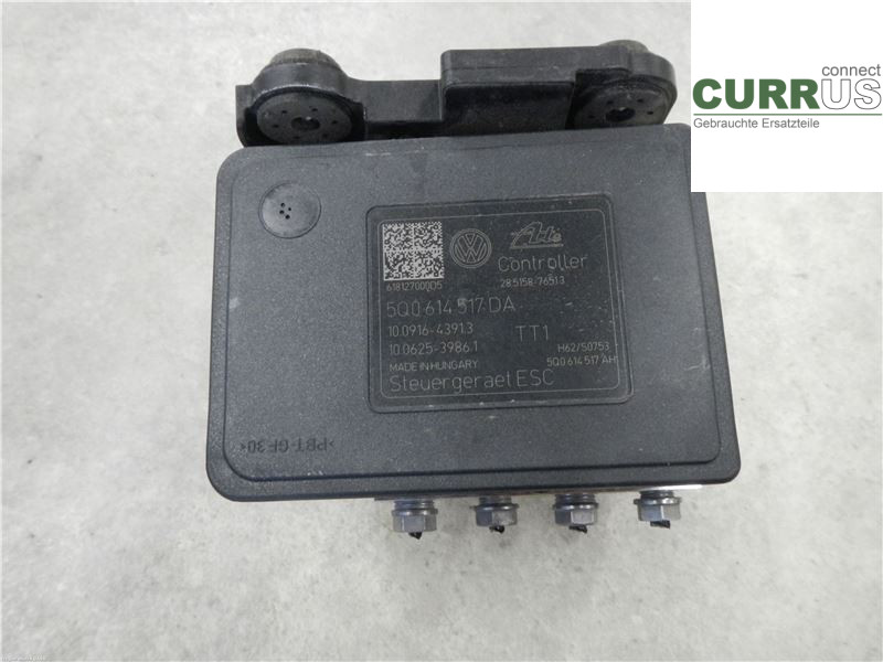 SKODA SUPERB 16- ABS Hydraulic unit 5Q0614517CK 1.8L CJSA
