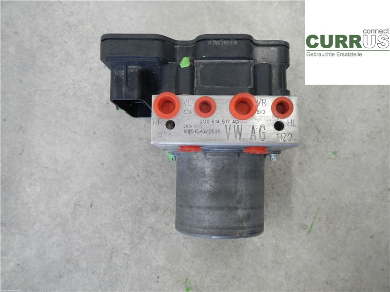 VW POLO VI 18- ABS-Hydraulikeinheit 2Q0614517AD 1.0L CHZL
