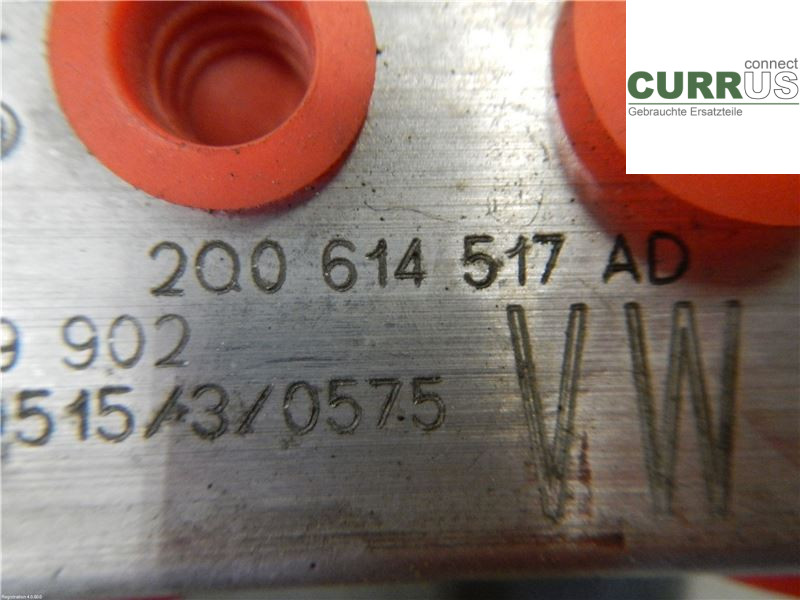 VW POLO VI 18- ABS-Hydraulikeinheit 2Q0614517AD 1.0L CHZL