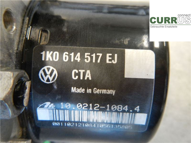 SKODA YETI ABS Hydraulic unit 1K0614517EK 1.4L CZDA