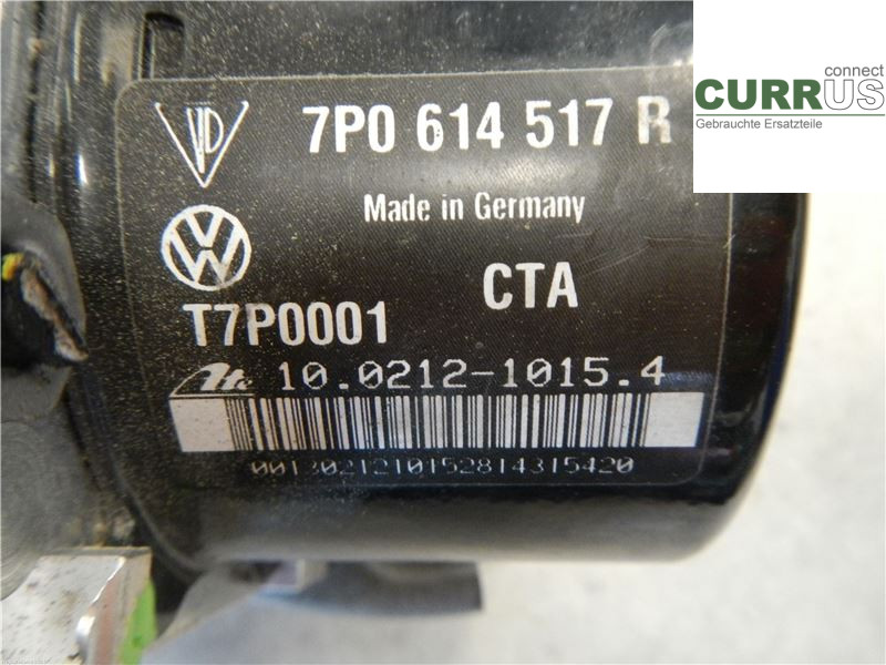 PORSCHE CAYENNE 03- ABS Hydraulic unit 7P0614517R 3.0L CVVA