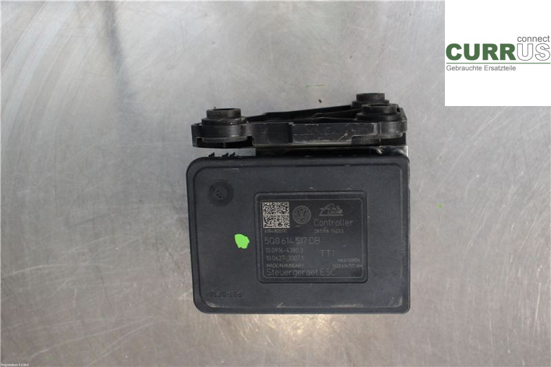 VW PASSAT  15-19 ABS Hydraulic unit 5Q0614517DBBEF 1.4L CUKC