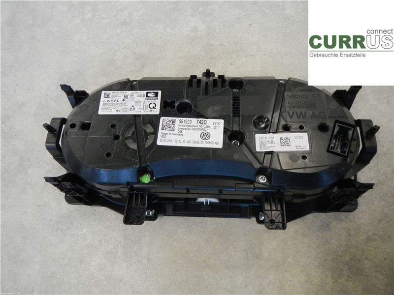 VW GOLF / E-GOLF VII   13-20 Zestaw wskaźników / liczników  1.5L DHFA