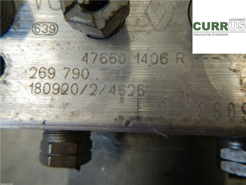 RENAULT KANGOO II  15-21 ABS Hydraulic unit 476603174R 1.5L K9K-647