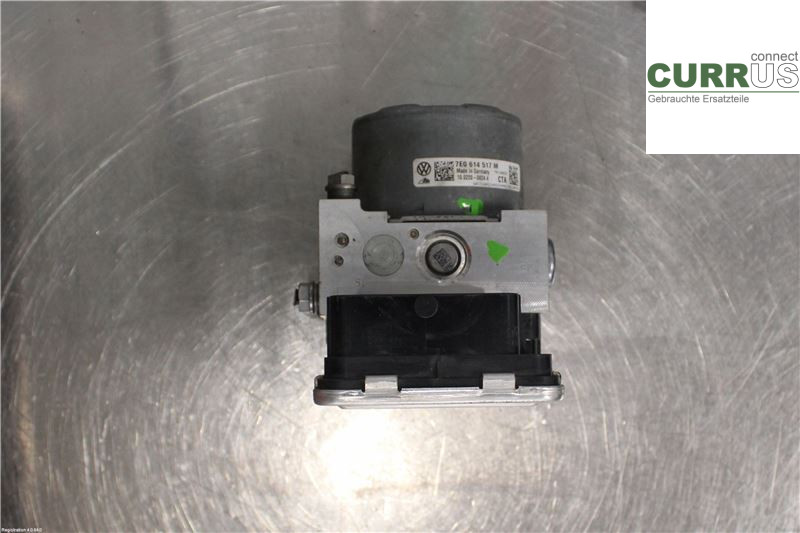 VW CADDY  16-20 ABS-Hydraulikeinheit 7E0614517MBEF 1.4L CPWA
