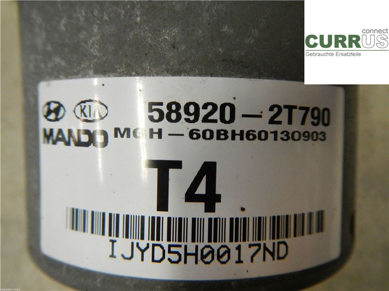 KIA OPTIMA  00-15 ABS Hydraulic unit 589202T790 1.7L D4FD