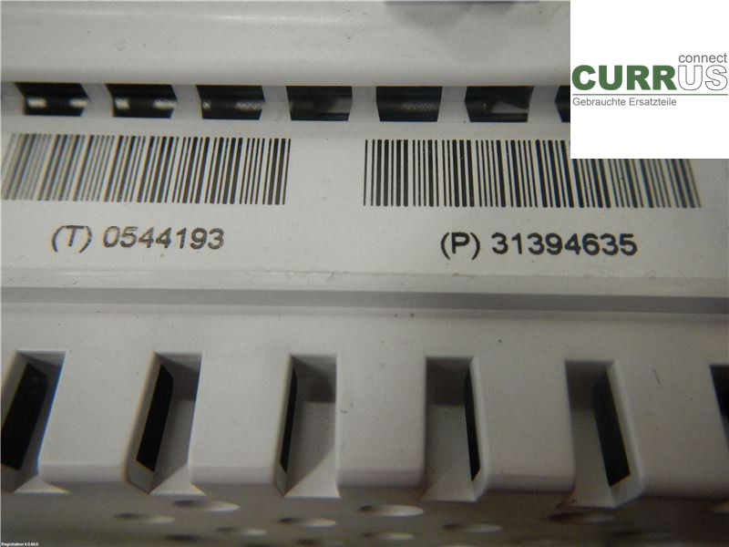 VOLVO V40  12-19 Instrumentenkombination 36010098 2.0L D5204T6