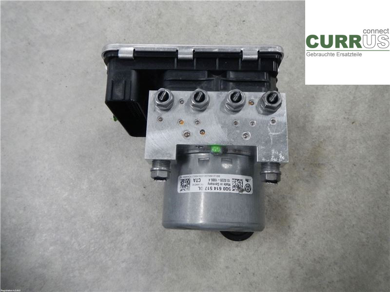 VW GOLF / E-GOLF VII   13-20 ABS hydraulisk enhed  2.0L DJGA