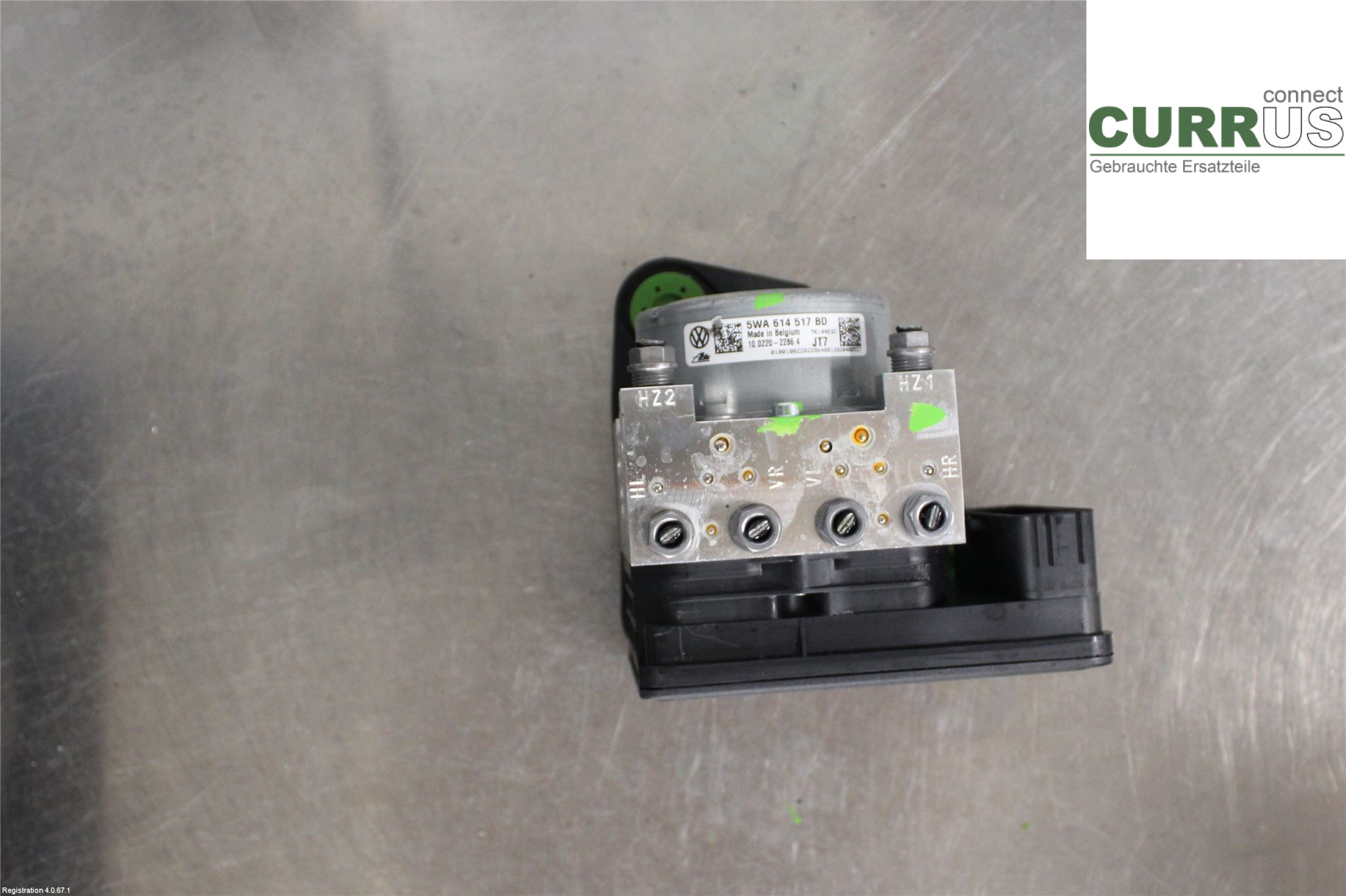 AUDI A3/S3 8Y  21- ABS Hydraulic unit 5WA614517BDBEF 1.5L DFYA