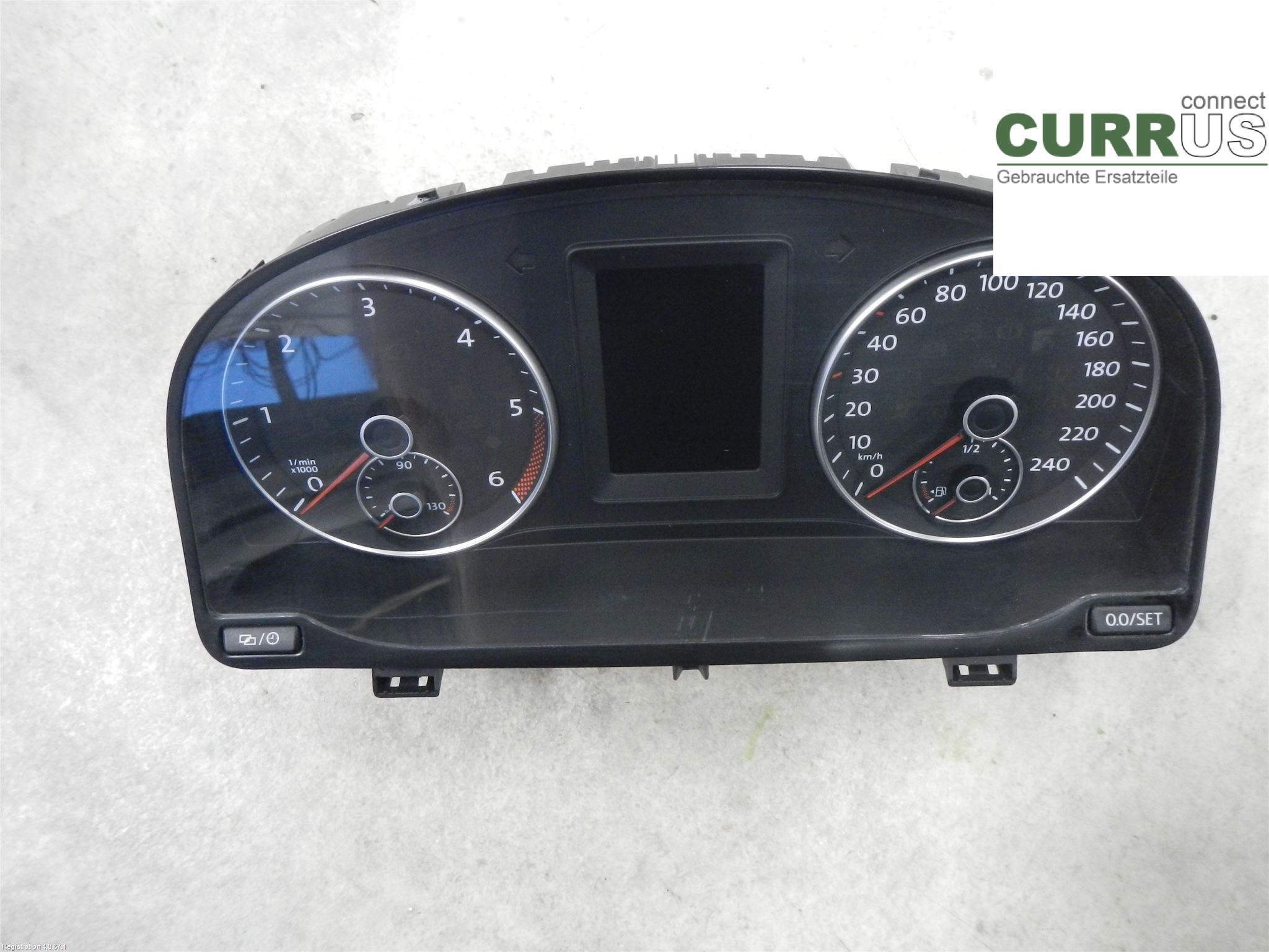 VW CADDY  16-20 Instrument cluster / comb 2K5920876FX 2.0L DFSB