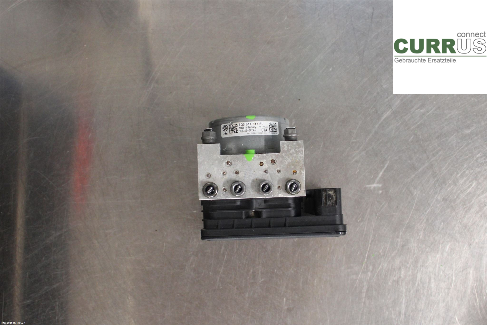 AUDI A3/S3 8V  13-20 ABS Hydraulic unit 5Q0614517DB 1.4L CUKB
