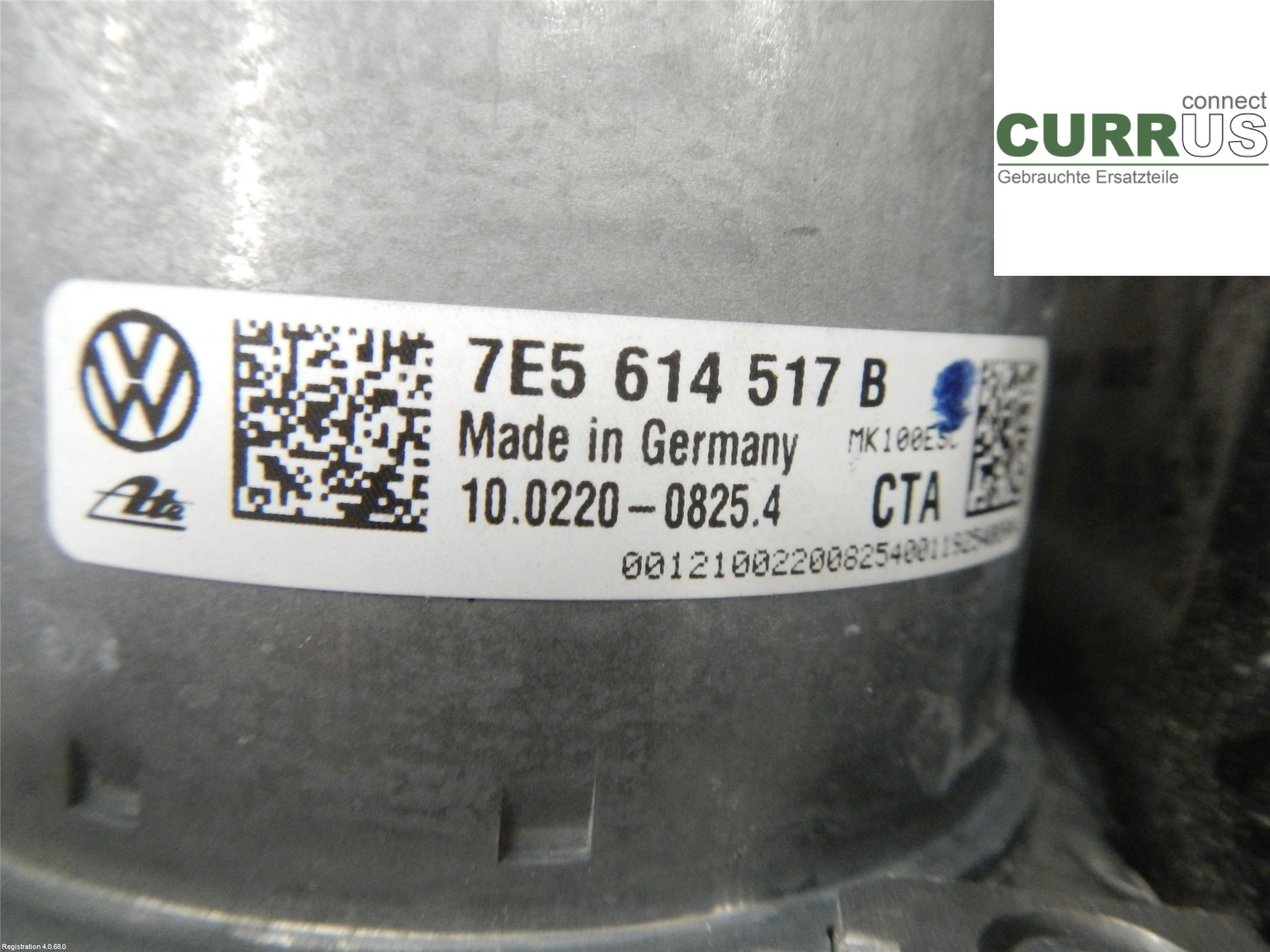 VW CADDY  16-20 ABS Hydraulic unit 7E5614517B 2.0L DFSD