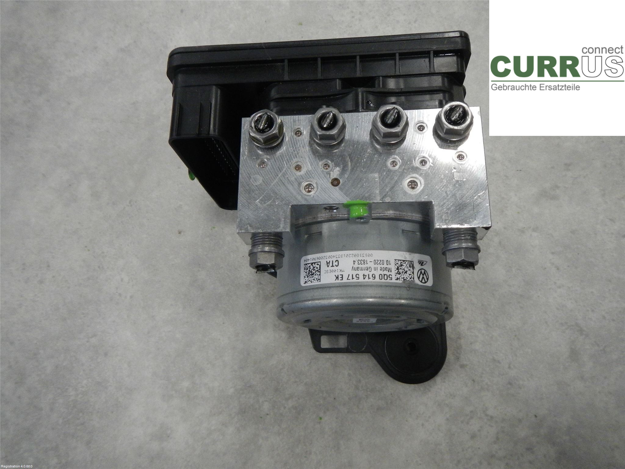 VW GOLF / E-GOLF VII   13-20 ABS Hydraulic unit 5Q0614517EK 1.4L DGEA