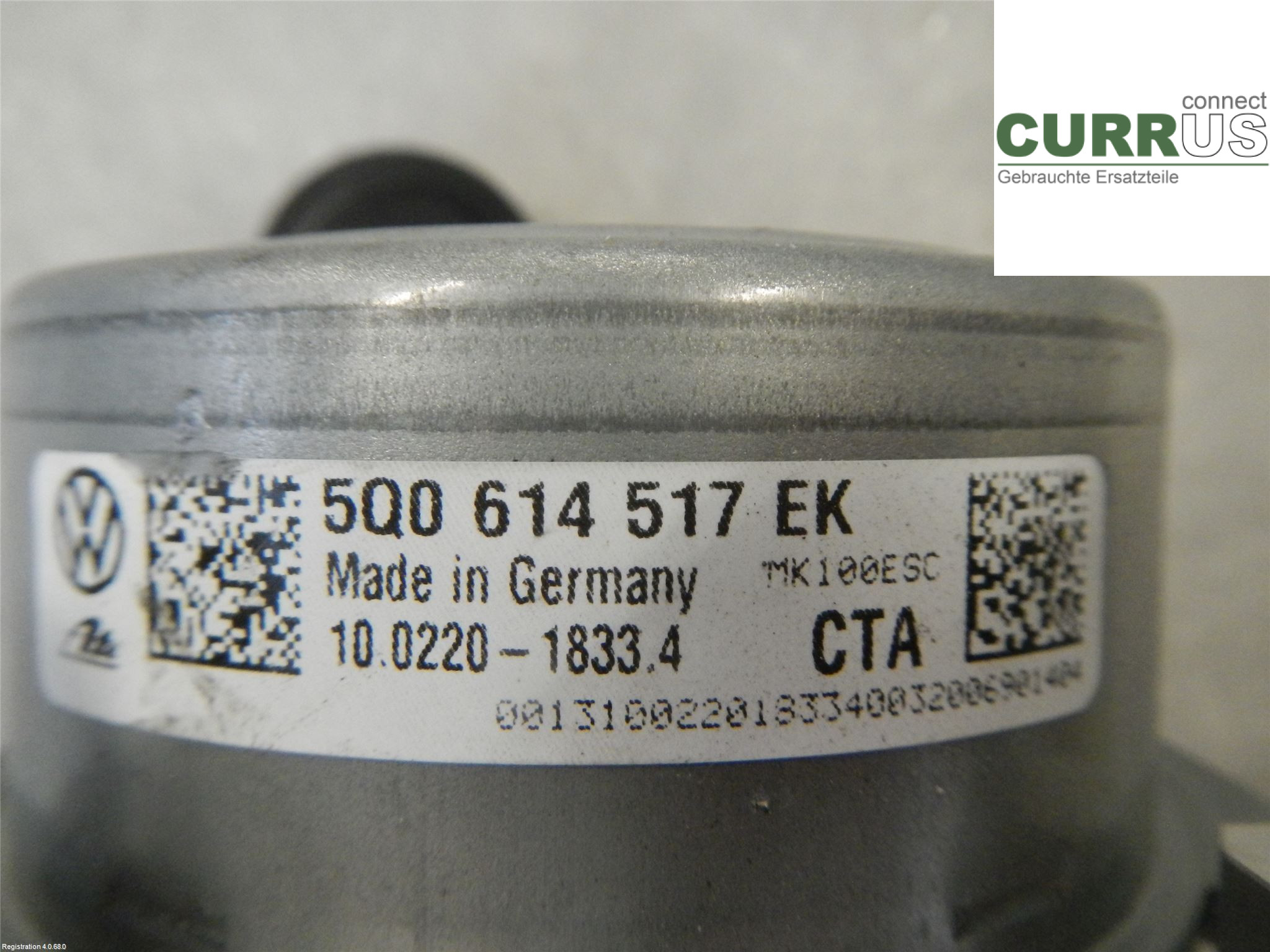 VW GOLF / E-GOLF VII   13-20 ABS Hydraulic unit 5Q0614517EK 1.4L DGEA