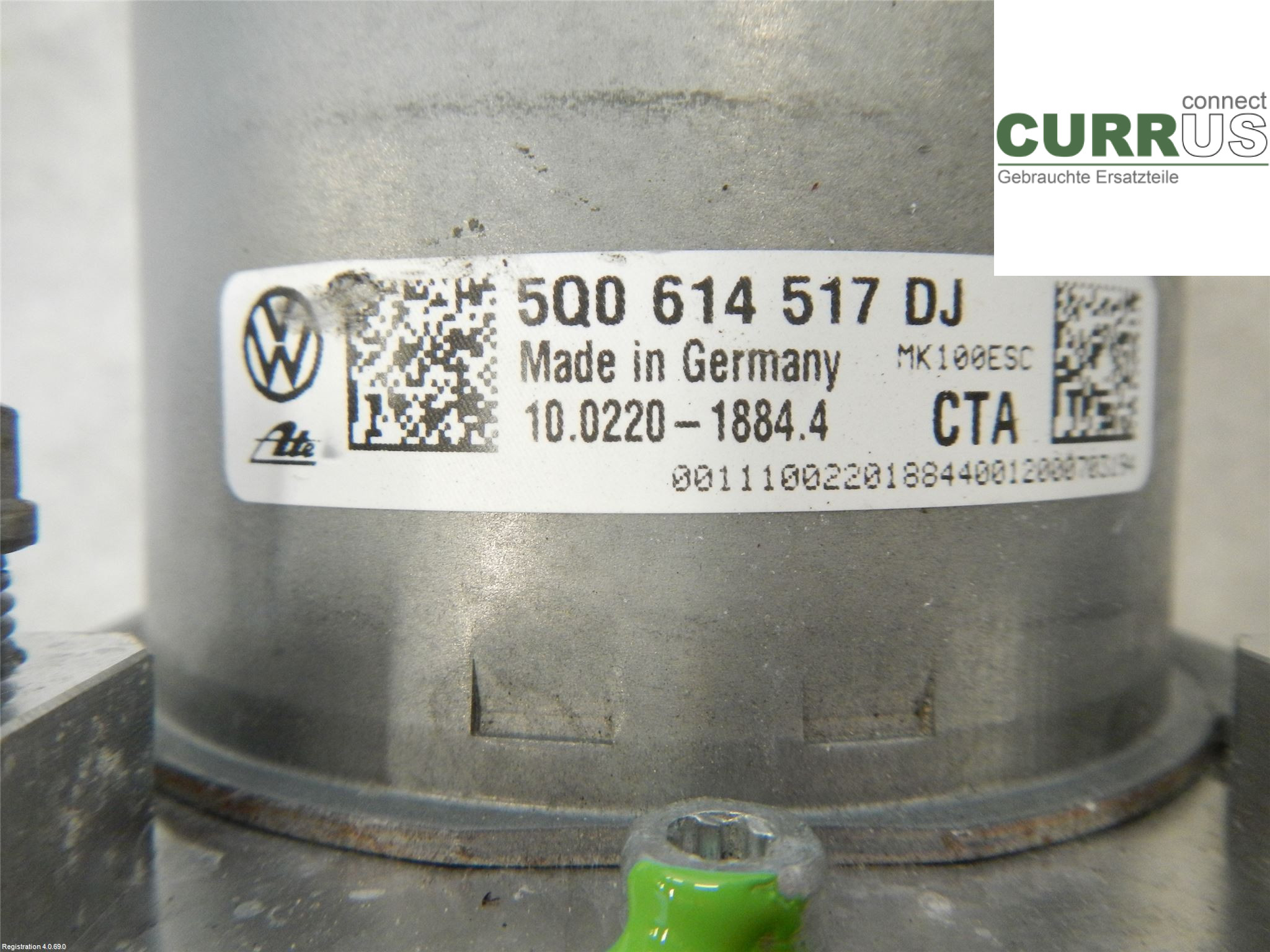 SKODA OCTAVIA  13-20 ABS Hydraulic unit 5Q0614517DJ 1.0L DKRF