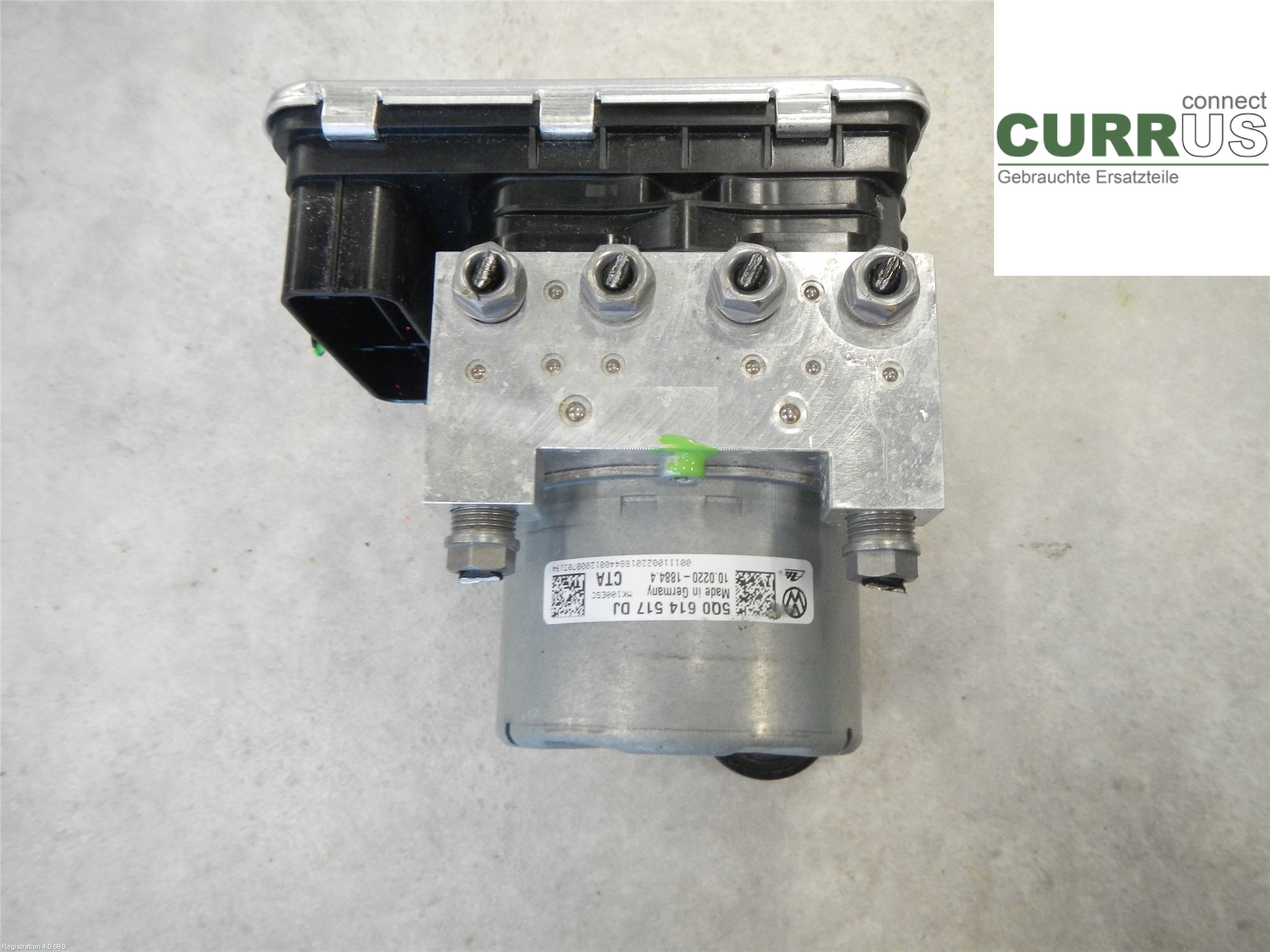 SKODA OCTAVIA  13-20 ABS Hydraulic unit 5Q0614517DJ 1.0L DKRF