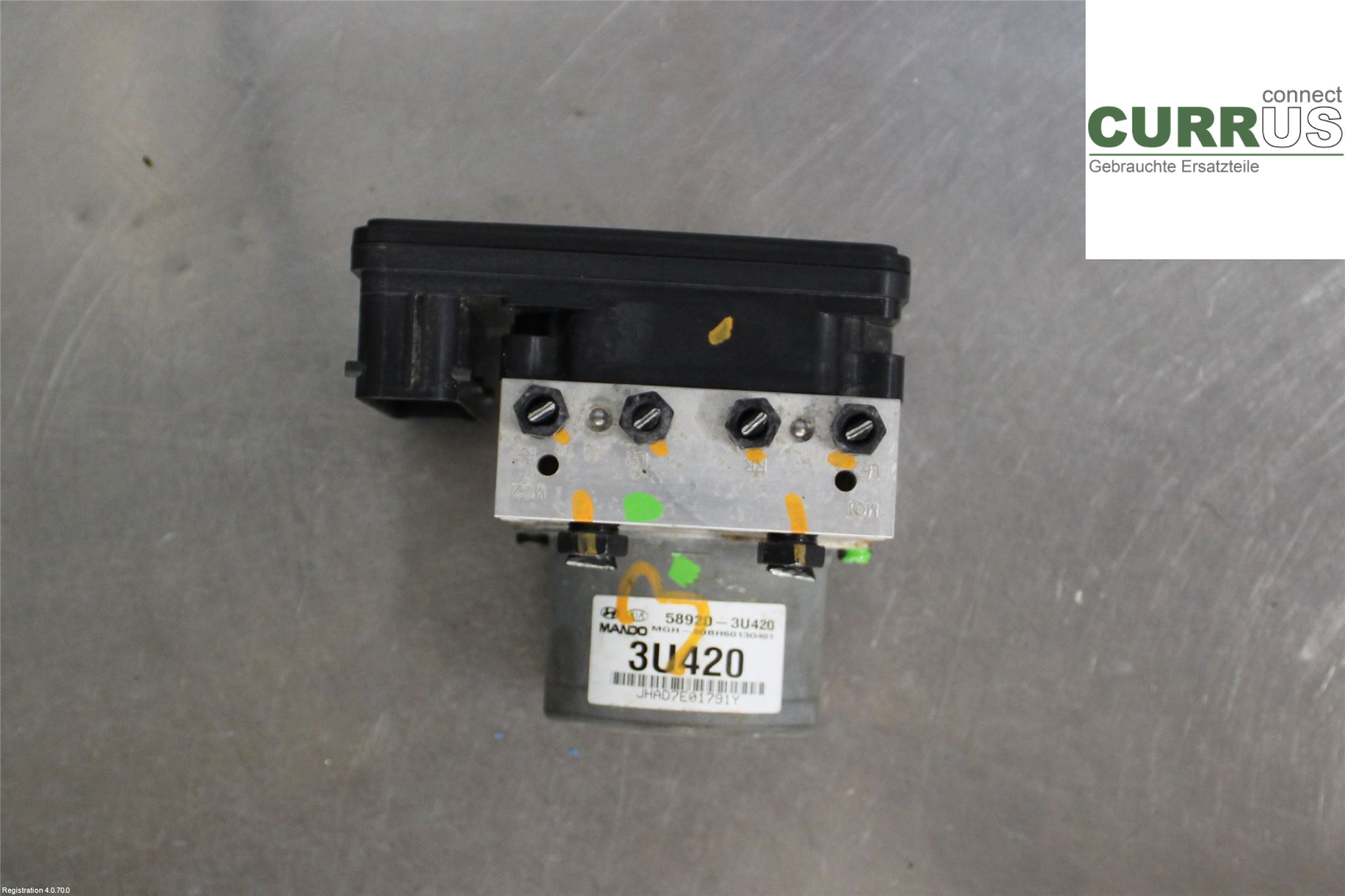 KIA SPORTAGE  11-15 ABS Hydraulic unit 589203U420 2.0L D4HA