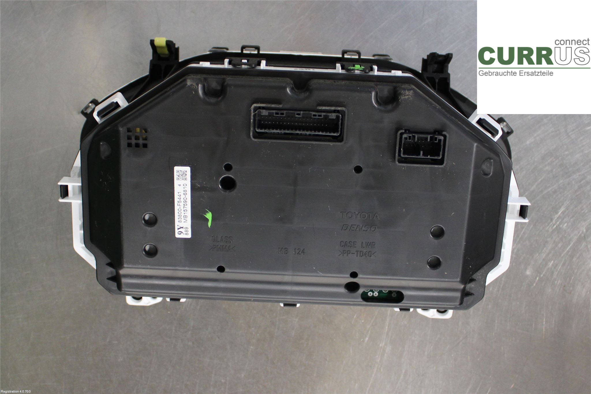 TOYOTA YARIS  20- Instrumentenkombination 838000DT70 1.5L 1NZ-FXE