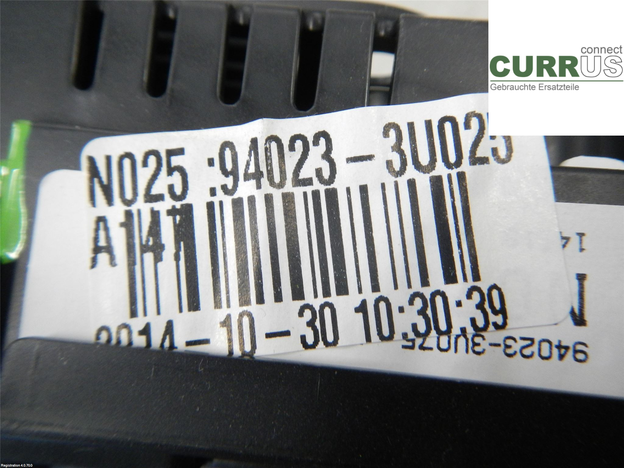 KIA SPORTAGE  11-15 Instrument cluster / comb 940233U025 2.0L D4HA