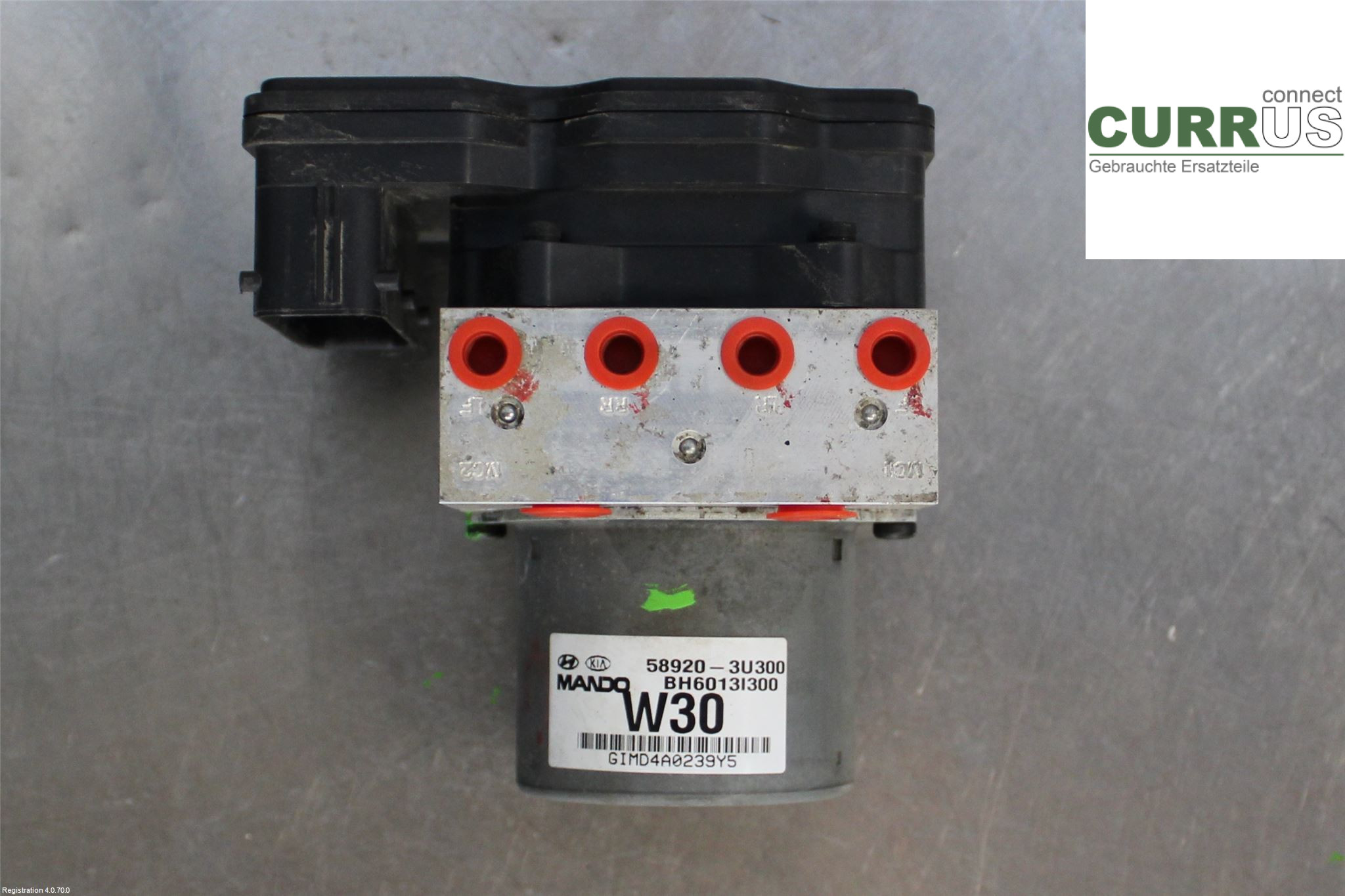 KIA SPORTAGE  11-15 ABS Hydraulic unit 589203U300 1.6L G4FD