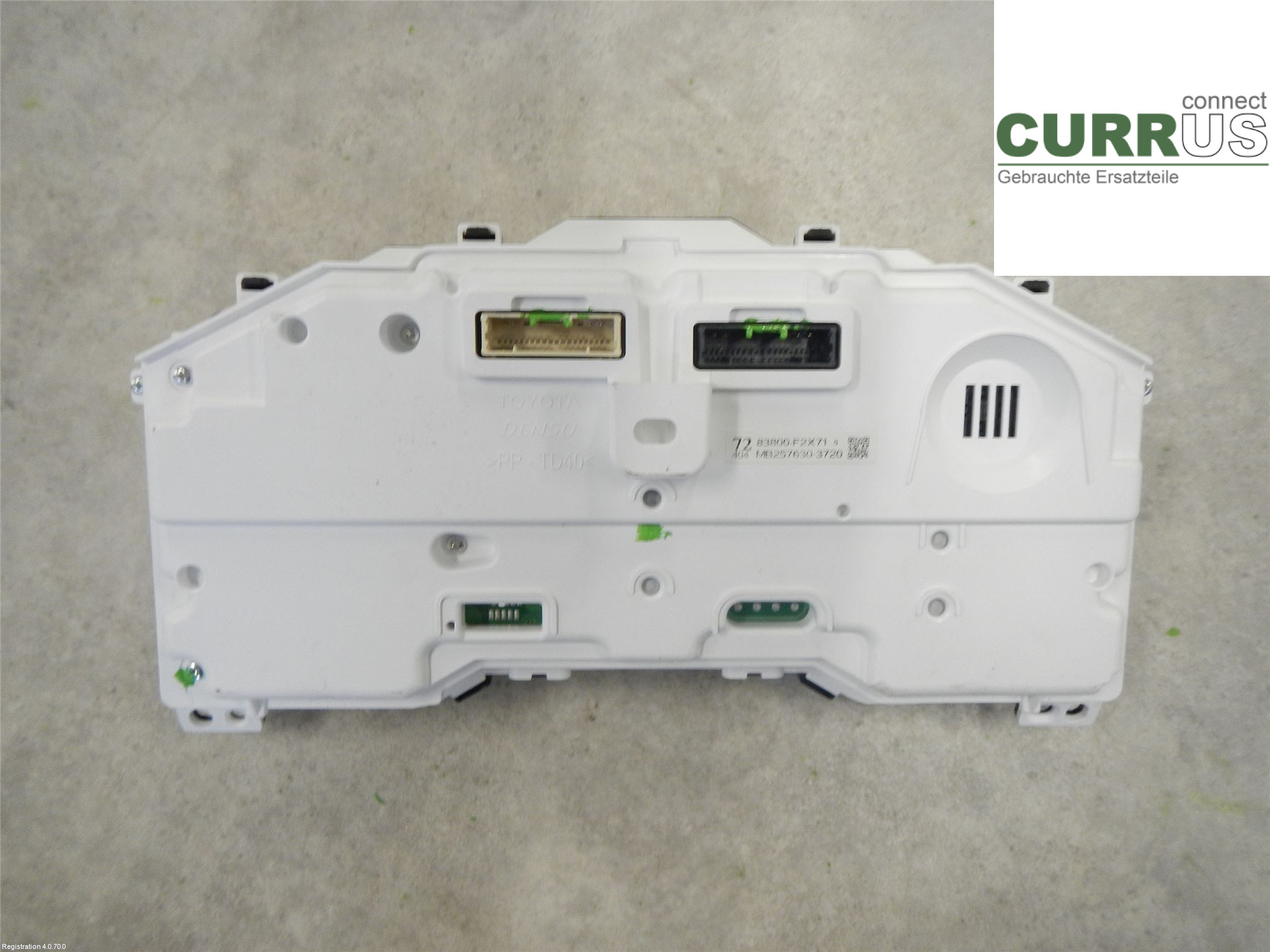 TOYOTA COROLLA 19- Instrument cluster / comb 83800F2X71 1.8L 2ZR-FXE