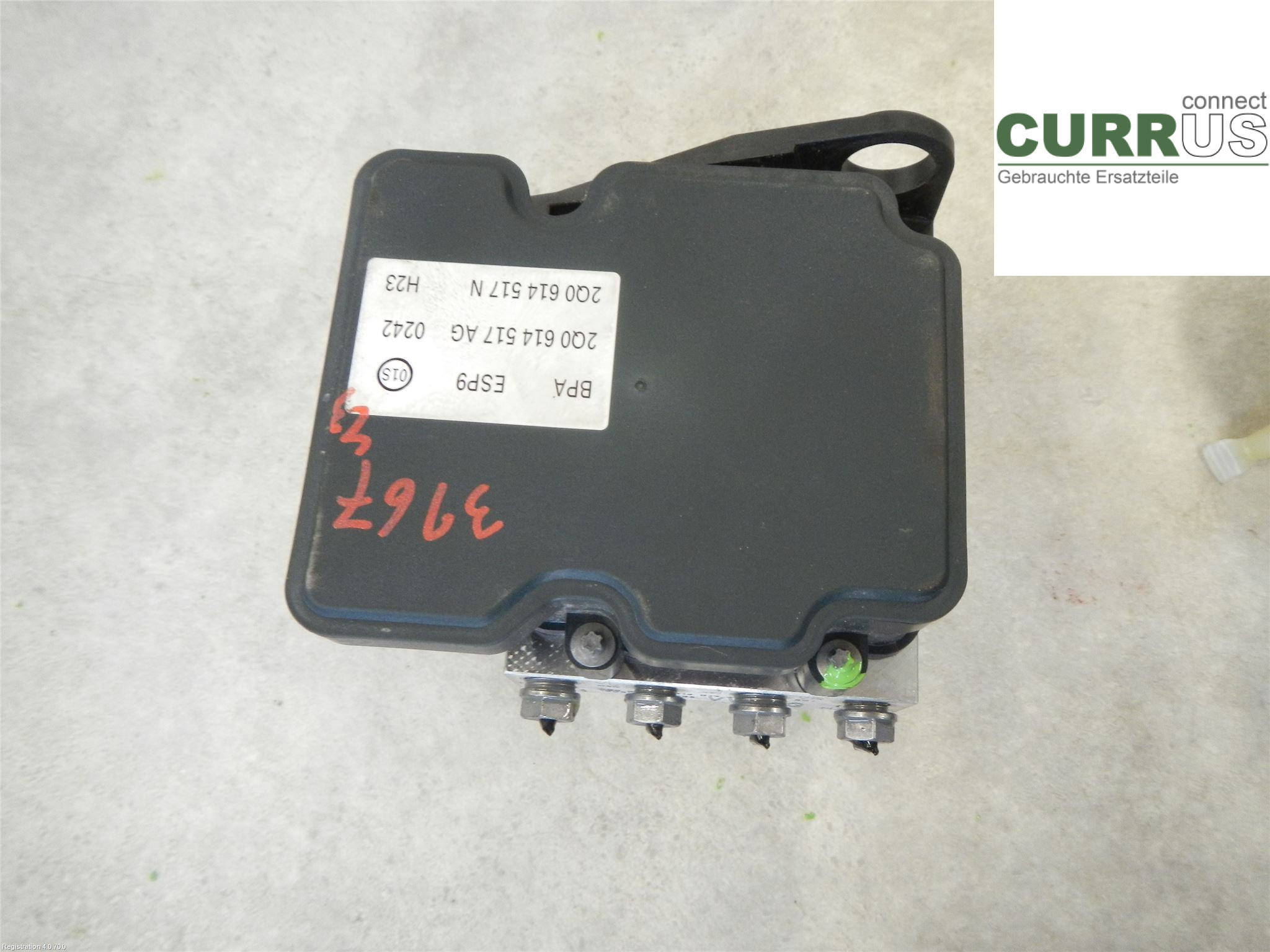 VW POLO VI 18- ABS hydraulisk enhet 2Q0614517AG 1.0L DKLA