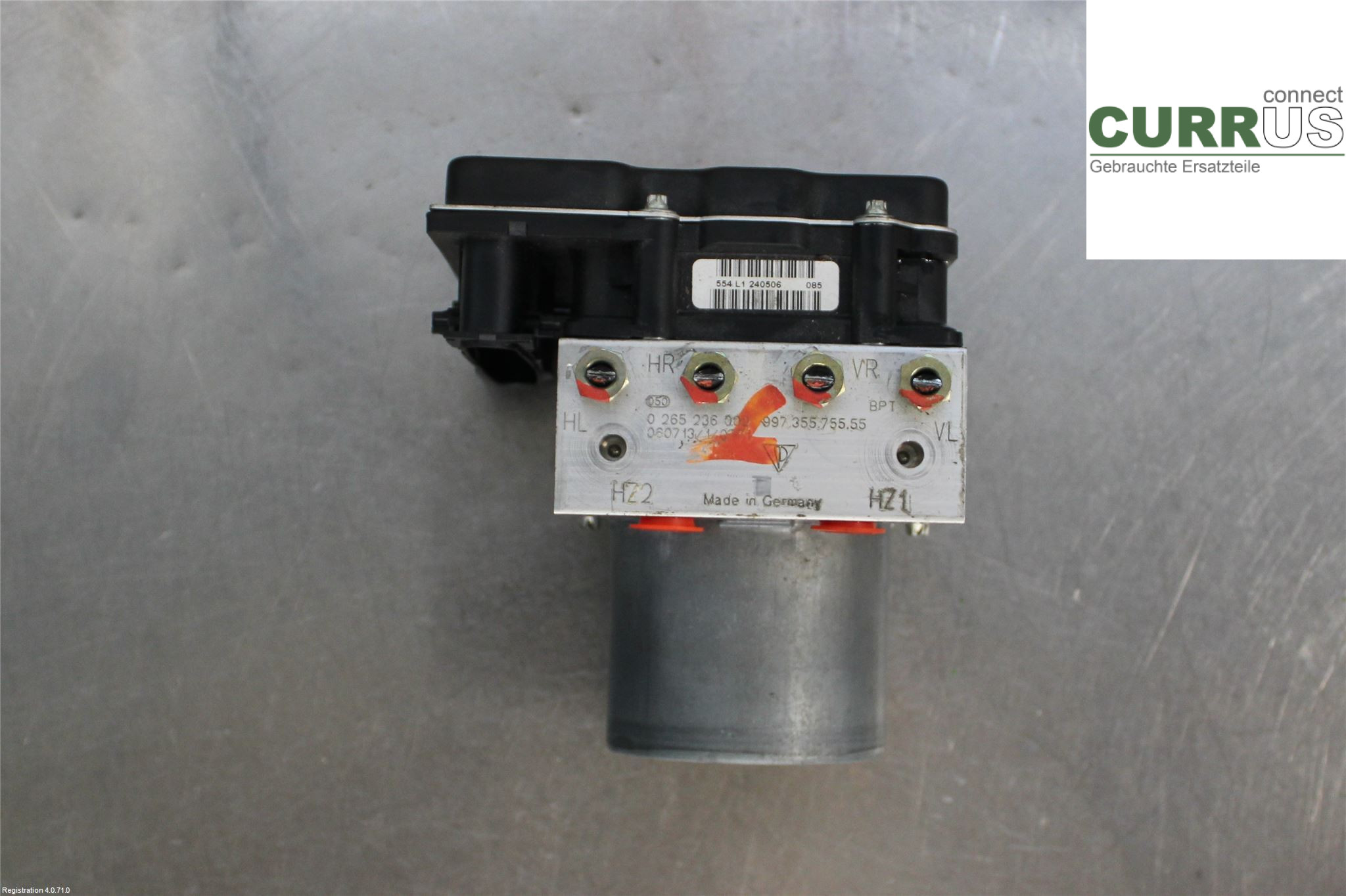 PORSCHE 911 64- ABS Hydraulic unit 99735595555 3.6L 9770