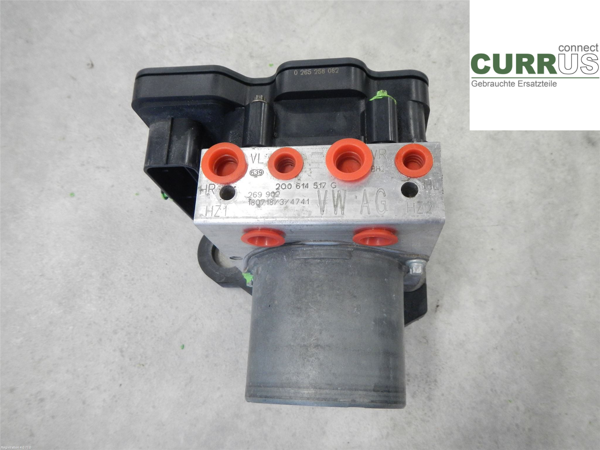 SEAT ARONA Unité hydraulique ABS 2Q0614517G 1.6L DGTD