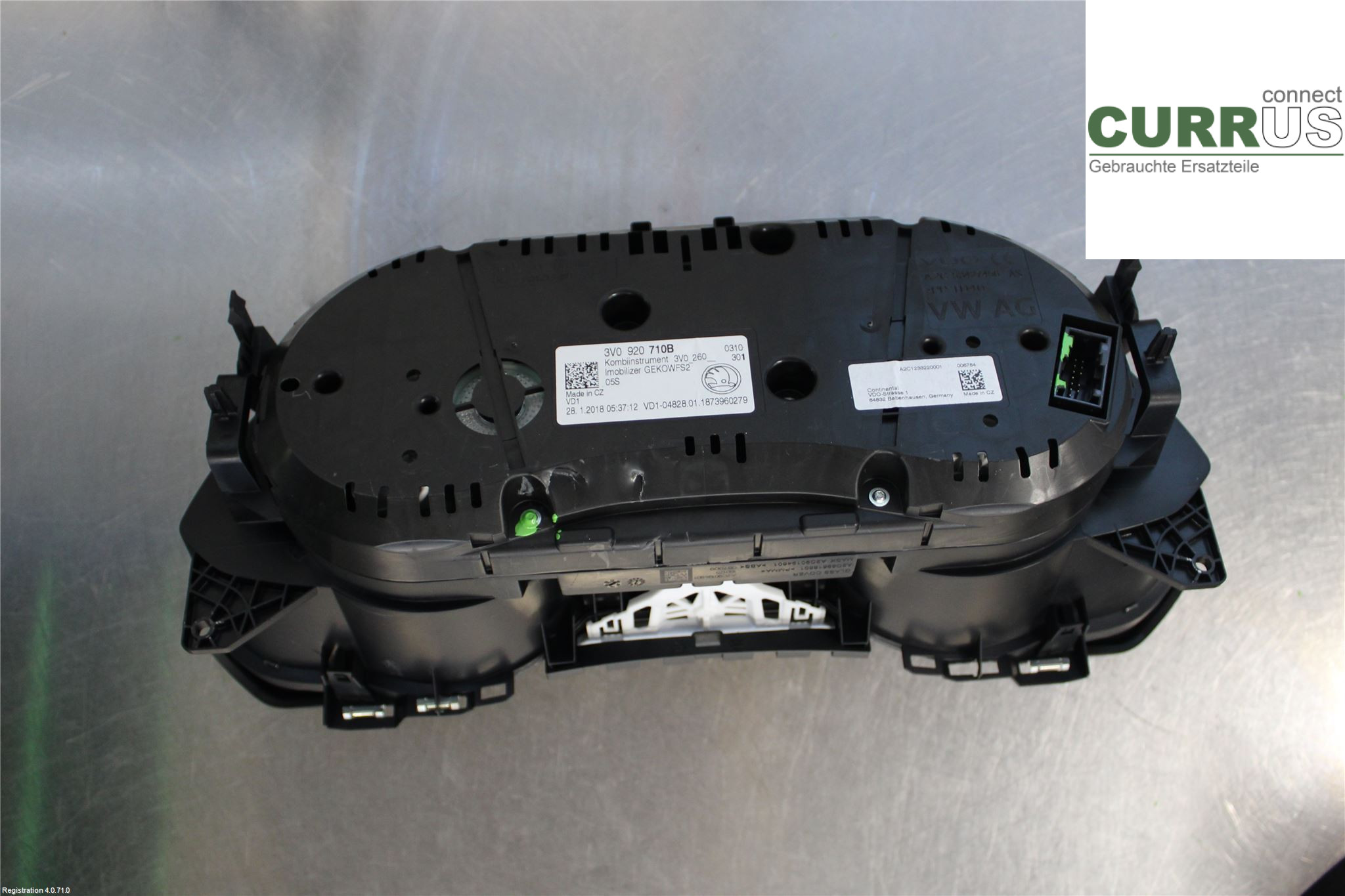 SKODA SUPERB 16- Instrument cluster / comb 3V0920710B 1.8L CJSA