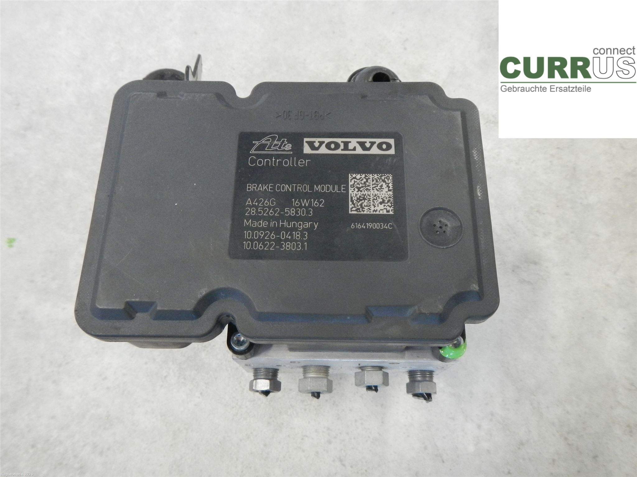 VOLVO V60 CROSS COUNTRY  16-18 ABS Hydraulic unit 31423350 2.4L D5244T21