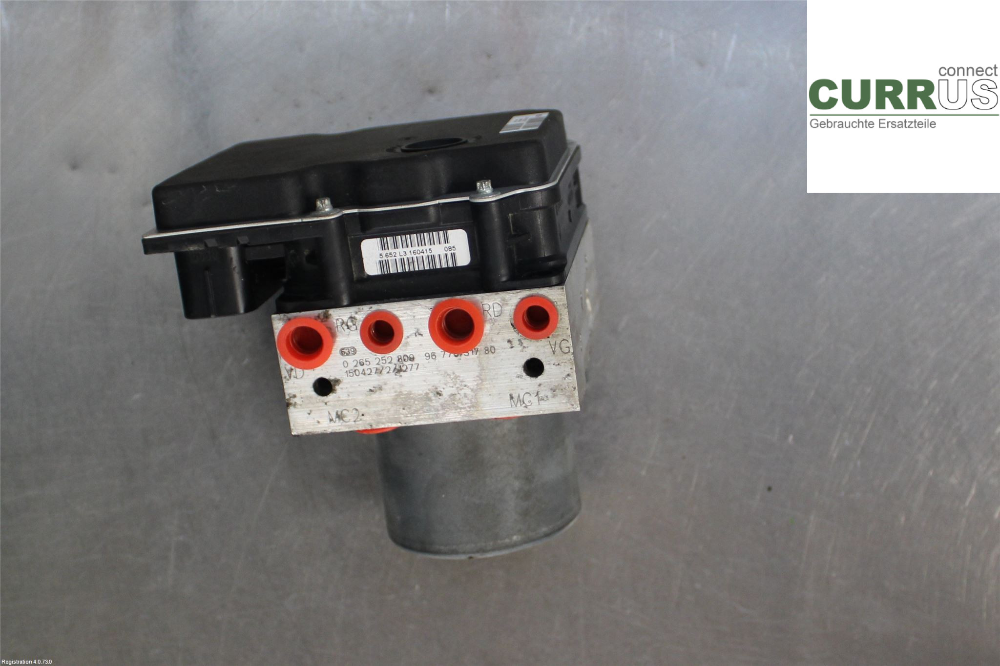 PEUGEOT 508  11-18 ABS-Hydraulikeinheit 1612883180 2.0L AHW